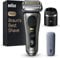 Braun Series 9 Pro Premium Rasierer Herren, Testsieger Stiftung Warentest, 4+1 Scherkopf, Elektrorasierer & Trimmer, Reinigungsstation, 60 Min Laufzeit, 9465cc, noble metal