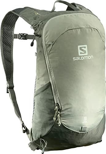 Salomon Trailblazer 10 Unisex Rucksack für Wandern, Perfekt für Laufen, Wandern und Radfahren, Schmiedeeisen/Schmiedeeisen/Wrought Iron/Schmiedeeisen, Kapazität für bis zu 10 Liter