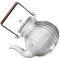 Alipis Glass Teapot Copper Handle Heat-Resistant Tea Brewing Kettle for Home Artistic Design Easy to Clean for Tea Capacity