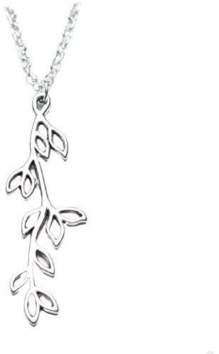 Silver Vine Leaf Necklace - Nature Jewellery. Ivy Necklace.