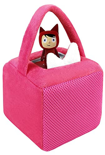 Tasche für Toniebox, mit Schutzhülle für Tonies Ohren Lautstärketaste, Sturzsicher und Staubgeschützt, Transporttasche für Toniebox, Geschenk Mädchen 3-5 Jahren, Violett
