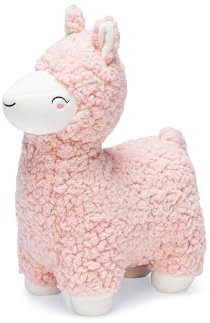 Karlie Alpaka Fuzzy, Hundespielzeug, Plüsch, Rosa, 20x6x22 cm