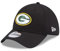 New Era Green Bay Packers NFL Fankappe schwarz Stretch Cap Teamlogo Basecap - M-L