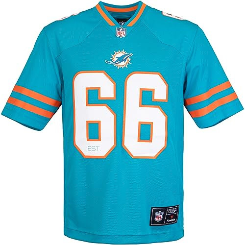 Fanatics Foundation NFL Team Jersey Trikot (DE/NL/SE/PL, Alphanumerisch, XXL, Regular, Regular, Miami Dolphins)