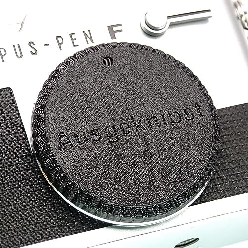 Olympus Pen F 35mm Gehäusedeckel Body Cap von Ausgeknipst für Pen F/FT/FV