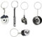 LightBeacon 5 Stück Autoteile Schlüsselanhänger, Metall Auto Motorrad Schlüsselanhänger, Turbolader Keychain, Schalthebel Schlüsselanhänger, für Jungs, Geburtstagsgeschenk Kreatives Auto-Styling