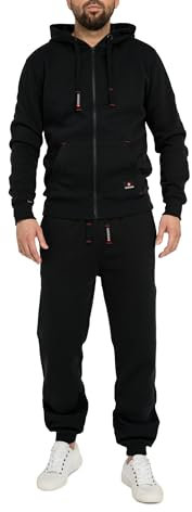 Höhenhorn Cozalp - Tuta da jogging da uomo, Nero , XL