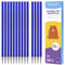Willingood 14x Radierbar Ersatzminen Blau, Höhe 13 cm, Kompatibel mit Legami und anderen Marken, die ​Standard-13cm-Minen​ verwenden, Stiftspitze 0,7mm -nicht von Legami hergestellt