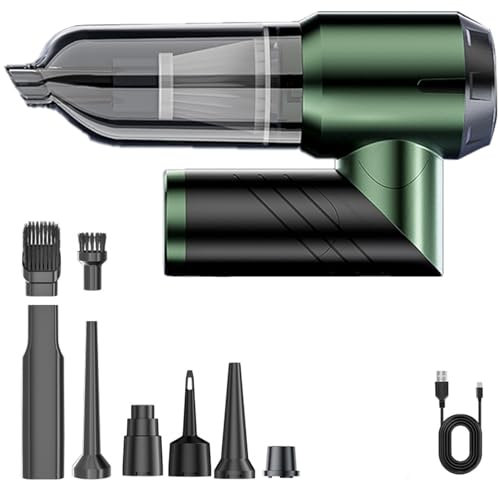 Handheld Vacuum USB Rechargeable Car Carpet Cleaner Light Weight Portable Trash Garbage Remover Cleaning Car Dry Wet Use