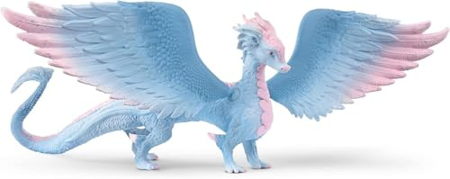 Schleich BAYALA | Dragón de Cristal 70833 | 32 x 25 x 15 cm | +5 años | figuras fantásticas llenas de detalles | dragón con alas móviles | regalo para niñas y niños | figura a partir de 5 años