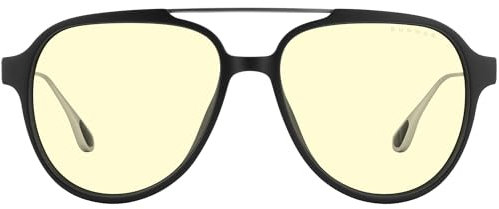 Gunnar Gaming- und Computerbrille | Model: Call of Duty Ghost Edition - Linsenfarbe: Amber (Blockiert 65% Blaulicht & 100% UV-Licht) | Anti-Blaulicht-Brille | Patentierte Linse