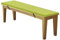 WEALSFUN Stuhlkissen Bankauflage Bankkissen Unterseite Antirutsch Bezug Waschbar Sitzauflag für Fensterbank Gartenbank Schaukel Terrasse Esstisch Outdoor Drinnen,Obstsgrün 80x30x3CM
