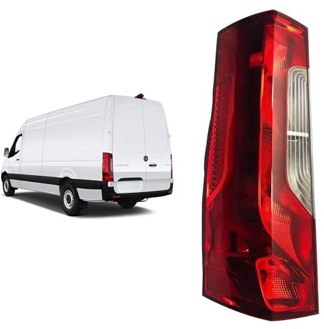Aligoparts Linke Rücklicht-Linsenlampe für Mercedes Sprinter W907 W910 (ab 2019), ersetzt 9108200000, 9108200100 (linke hintere Linse - Beifahrerseite)