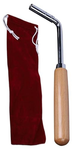 Piano Tuning Tools, Professional Tuning Hammer Kit, Violin and Guitar Repair Accessories, Multi-Purpose Musical Instrument Maintenance Set for Pianists and Luthiers, Steel + Wood