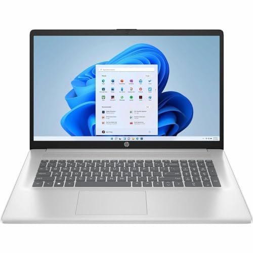 HP 17-c3000 17-cn3019nr - Portátil con pantalla táctil de 17.3 pulgadas - HD+ - Intel N-Series i3-N305-8 GB - SSD de 512 GB - Plata natural