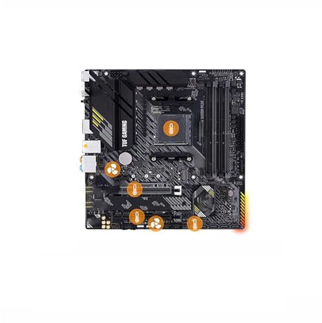 Carte Mere pc Fit for ASUS TUF Gaming B550M Plus Micro-ATX B550 DDR4 4800 MHz 128G M.2 SATA 6 GB/s USB 3. Prise de Bureau CPU AM4