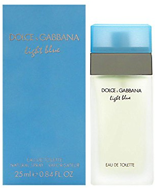 Dolce & Gabbana Eau de Toilettes Spray, Light Blue, 0.84 Fluid Ounce