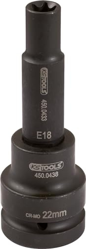 KS Tools 450.0452 3/4 TX-E-Kraft-Stecknuss, lang, E20