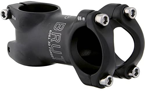 Contec Zubehör MTB Brut Vorbau, Unisex, Accessory, schwarz, 31.8 x 110 mm