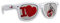 Blueprint Cologne 1. FC Köln Sonnenbrille Köln Fanbrille verschiedene Varianten (Weiß I Love)