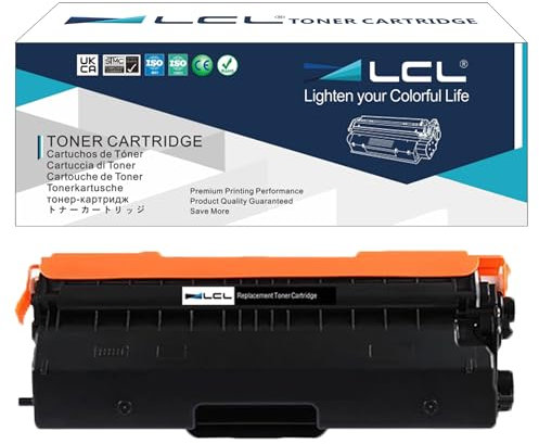 LCL Kompatibel Tonerkartusche TN-421 TN-423 TN421 TN423 TN423K TN-423K (1 Schwarz) Ersatz für Brother HL-L8260CDW HL-L8360CDW DCP-L8410CDW MFC-L8610CDW MFC-L8690CDW MFC-L8900CDW HL-9310 HL-L9310CDW