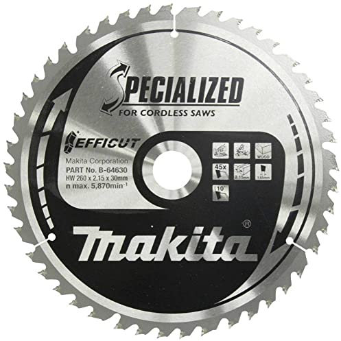 Makita B-64624 260x30mm 45T Efficut Circular Saw Blade