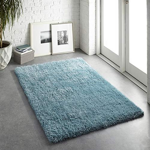 Rugs Direct Origin Chicago Duck Egg Rug, Polyester, 67 x 200