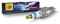 HELLA 8EH 188 705-121 Zündkerze - Platinum PH7RC-8 - SW: 20,8 - Gewindelänge: 19mm - E.A.: 0.8mm