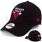 New Era Caps - Baseball Cap Kappe Muetze - Limiterte Designs - MLB NBA NFL - Yankees Lakers Bulls Raiders Chiefs Dodgers Seahawks Sox 49ers (Chicago Bulls Black V4)