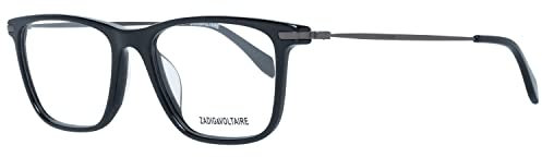 ZADIG&VOLTAIRE Unisex-Erwachsene VZV135-0700 Sonnenbrille, Negro Gun Metal, 53/18/140