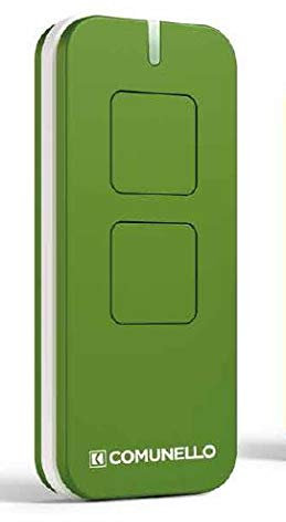 Telecomando, radiocomando, trasmettitore a 2 canali Victor per ricevitore Comunello a 433,92 MHz - GVCTR2STN0V00 verde