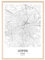 JUNOMI® Leipzig Poster DIN A2 mit Rahmen Natur, DIN A2 Wohnzimmer Deko, Modernes Wandbild, Leipzig Bild, Wandbild mit Rahmen, Stadtplan Poster Leipzig, perfekte Geschenkidee für Leipziger