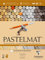 Clairefontaine Pastelmat Klebeblock - Palette Nr. 1 - (7 x 9 1/2 Zoll) 18 x 24 cm - 360 g - 12 Blatt - Mais, Buttercup, Dunkelgrau, Hellgrau
