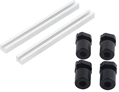 Bankhunde 20mm, 4 Stück Bank Hunde Aluminiumlegierung Diy Humanisiertes Design Werkbank Positionierung Befestigungswerkzeug Für Holzbearbeitungstische