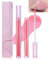 Rose Flüssiger Glitzer Lidschatten, Chamäleon Glitter Eyeshadow zum Aufhellen der Augen, Langlebig Wasserfester, Metallic Shimmer Lidschatten, Hochpigmentiert Highlighter Korean Makeup for Women-S20