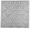 Loseta económica antihumedad (Gris Aluminio) - Baldosa para colocar bajo piscinas, en terrazas y zonas húmedas. Medidas 30 x 30 x 1,5 cm