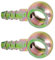 MACHSWON 2pcs ID Hose Barb 12mm Banjo Fitting 1/4 6mm Fuel Line Adapter for Motorcycle Car