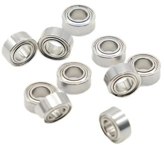 10 Stück SMR74ZZ ABEC 9 Lager Edelstahl Kugellager 4x7x2,5 3x6x2,5 3x8x4 4x9x4 6x10x3 9x17x5 8x14x4 Hochgeschwindigkeitslager (Size : SMR62ZZ 2X6X2.5)