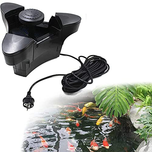 Skimmer de Piscine, Nettoyeur Automatique de Surface de Piscine, écumoire à Aspiration pour piscines, broyeur de déchets de Bassin pour Grand Bassin, Bassin de Jardin, Bassin de Cour