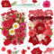 Dried Flowers, Resiners 58Pcs Pressed Flowers for Resin Soap Candle Scrapbook Supplies Card, Real Natural Dried Flowers Dry Leaves Kit for DIY Papper Crafts Making Jewelry Decor