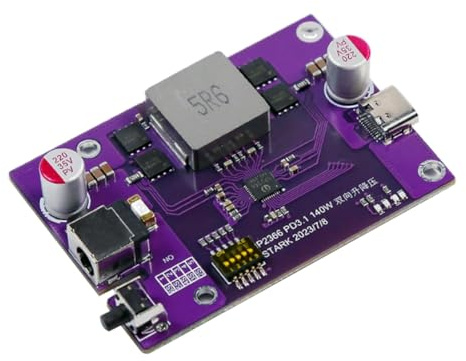 Geroosaty PD3.1 140W Power Bank DIY Modul 2S/3S/4S/5S/6S umschaltbar IP2366 bidirektionaler Boost Li-Batterie Schnelllademodul einfach zu bedienen, A3