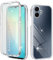 Yutwo Hülle Kompatibel mit Samsung Galaxy A06 4G 360 Grad Stoßfest Schutzhülle Rundumschutz Cover Case mit Eingebautem Displayschutz Robust Bumper Durchsichtig Handyhülle für Samsung A06 4G, Clear