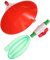 MAGICLULU Plastic Beer Funnel Tube with Valves Single Header for Beer Drinking Games