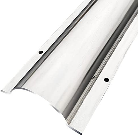 XUCAJING Bodenkabelabdeckungen Für Kabel, Überstreichbarer Kabelverdecker, Hitzebeständiger Kabelkanal, An Der Wand Montiertes Tv-Kabelmanagement Aus Edelsta– 1 M Lang – Silber/Regular/8Cm/3.1In-20 Ca