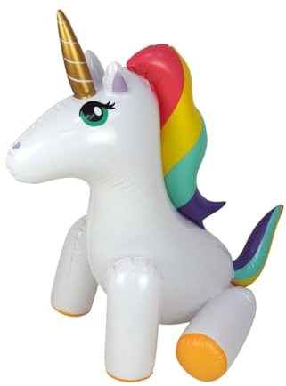 BESPORTBLE Unicorn Sprinkler Inflatable Pool Toy Boys and Girls Outdoor Play Pvc Inflatable Summer Fun Boy Girl Water Sprinkler