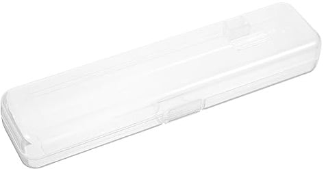 WRITWAA 2Er-Packung Zahnbürstenbox-Set Zähne Reisen geformt Zahnbürstenetui klar Hi travel Toothbrush case zahnbürste Box Tragbarer Zahnbürstenbehälter Reiseetui für Zahnpasta Plastik