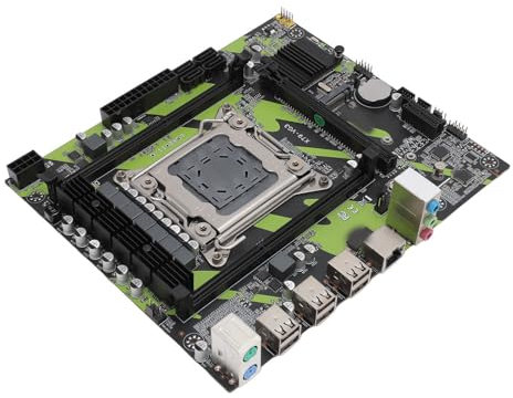 ZJchao Combo de CPU de Placa Base, COMBUT RAM Combo X79 VG3 Canal Dual Canal DDR3 hasta 4GB/s Chip Integrado LGA 2011 Gaming Plotard para PC de Escritorio