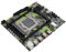 ZJchao Combo de CPU de Placa Base, COMBUT RAM Combo X79 VG3 Canal Dual Canal DDR3 hasta 4GB/s Chip Integrado LGA 2011 Gaming Plotard para PC de Escritorio
