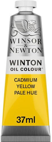Winsor & Newton Winton Huile 37ml 119 Nuance de Jaune de Cadmium Pâle