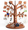 Arbre Écologique en bois pour bijoux/ comme compteur des boucles d'oreilles / organisateur de bijoux / stand pour bijoux / affichage de bijoux Leafy Dream